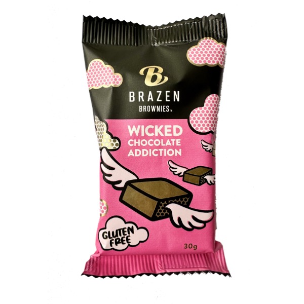 Brazen Brownie Wicked Chocolate Addiction Gluten Free Brownie Bite