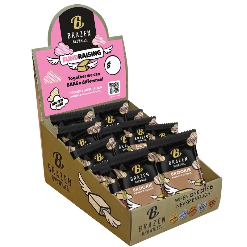 Brookie Brownie Cookie Bite Fundraising Box